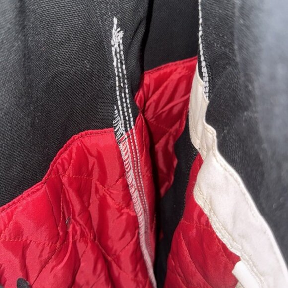 CARHARTT Cotton Insulated Quilted Bib Overalls Black size 38x 34 - Picture 12 of 12